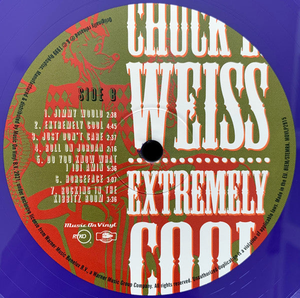 Chuck E. Weiss : Extremely Cool (LP, Album, Ltd, Num, RE, Pur)