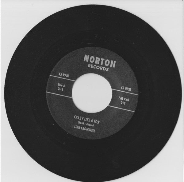 Link Cromwell : Crazy Like A Fox / I'm Crying (7", Single)