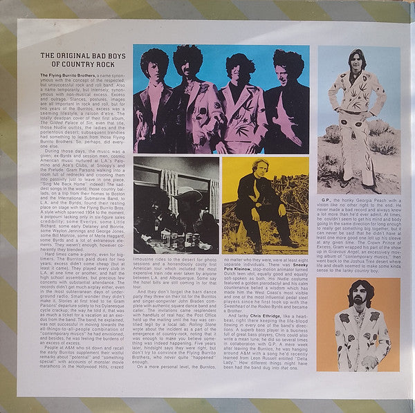 The Flying Burrito Bros : Close Up The Honky Tonks (2xLP, Comp)