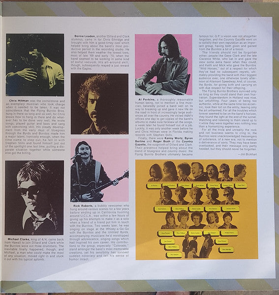 The Flying Burrito Bros : Close Up The Honky Tonks (2xLP, Comp)