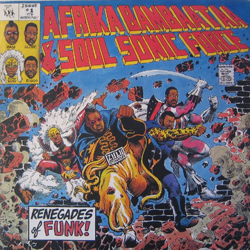 Afrika Bambaataa & Soulsonic Force : Renegades Of Funk! (12")