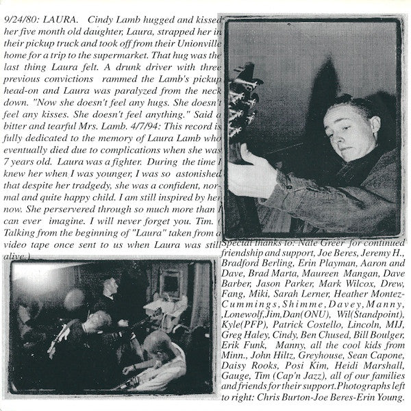 None Left Standing : Laura (7", EP)