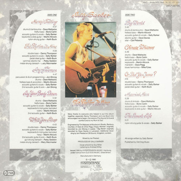 Sally Barker : This Rhythm Is Mine (LP, Album)