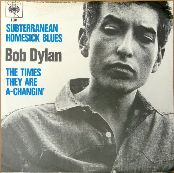 Bob Dylan : Subterranean Homesick Blues (7", Single, Lig)