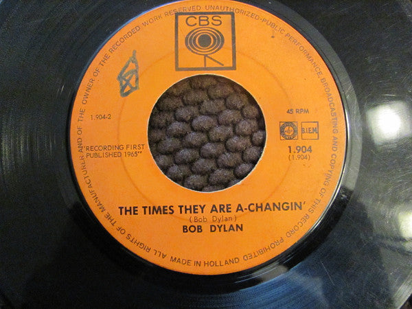 Bob Dylan : Subterranean Homesick Blues (7", Single, Lig)