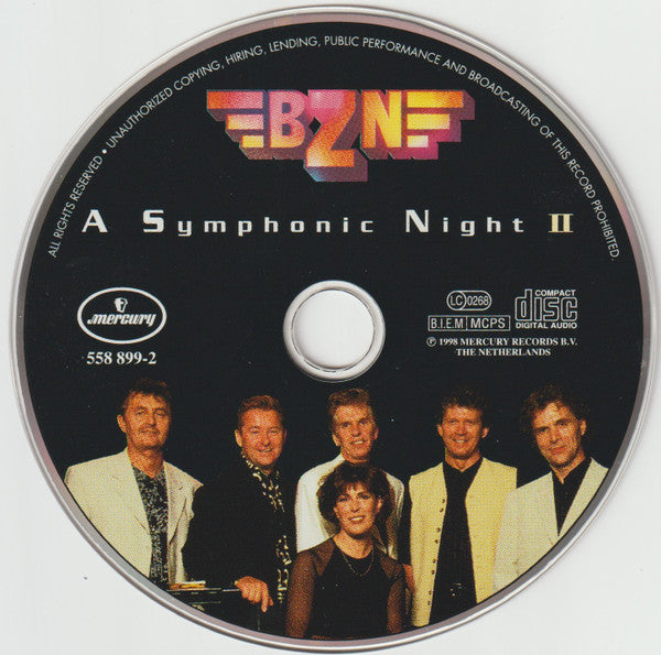 BZN : A Symphonic Night II (CD, Album)