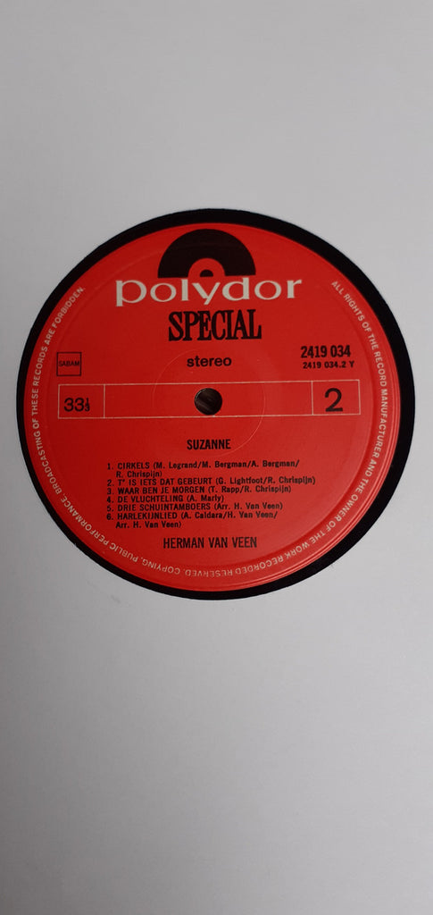 Herman van Veen : Suzanne (LP, Comp)