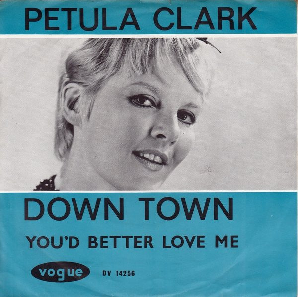 Petula Clark : Down Town (7", Single)