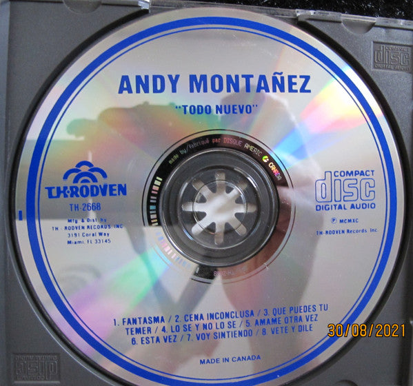 Andy Montañez : Todo Nuevo..! (CD, Album)