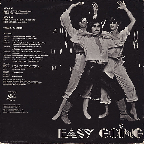 Easy Going : Easy Going (LP, Album)