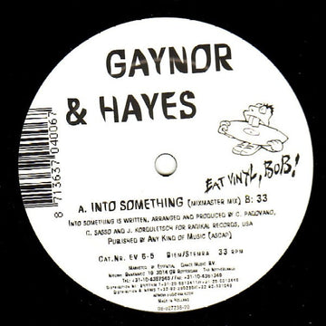 Gaynor & Hayes : Into Something (12")