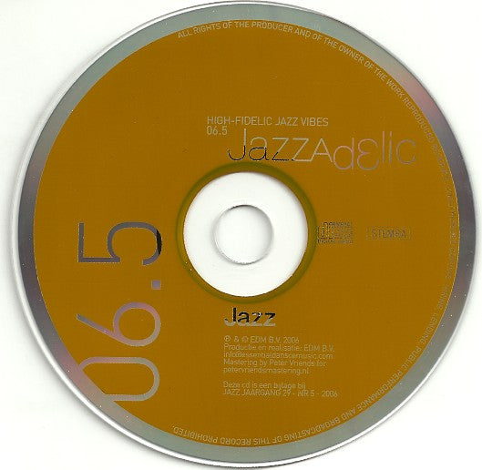 Various : Jazzadelic 06.5 High-Fidelic Jazz Vibes (CD, Mini, Comp, Promo)