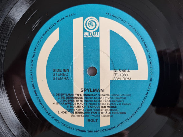 Irolt : Spylman (LP, Album)