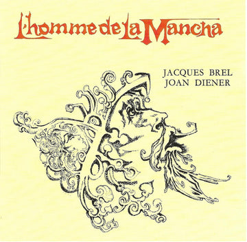 Jacques Brel, Joan Diener : L'homme De La Mancha (CD, Album, RE)