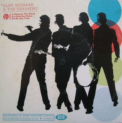 Cliff Richard & The Shadows : Singing The Blues (7", EP)