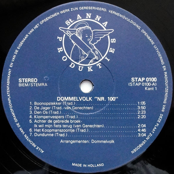 Dommelvolk : Nr. 100 (LP, Album)