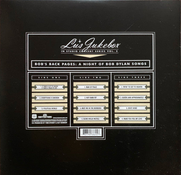 Lucinda Williams : Bob's Back Pages: A Night Of Bob Dylan Songs (LP + LP, S/Sided, Etch + Album)
