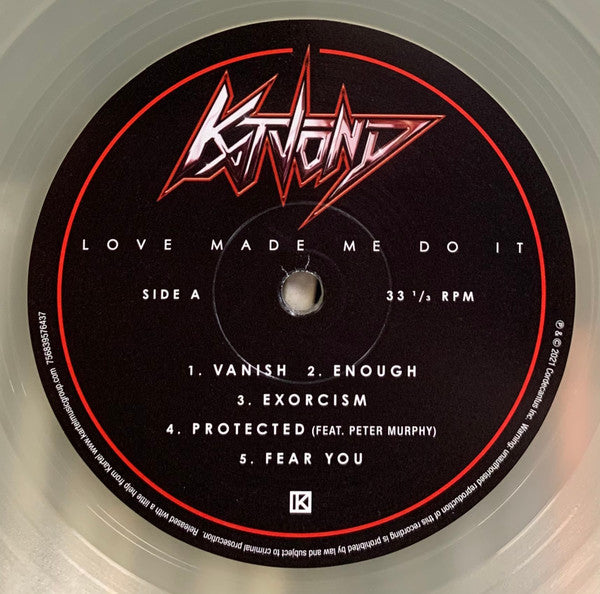 Kat Von D : Love Made Me Do It (LP, Album, Glo)