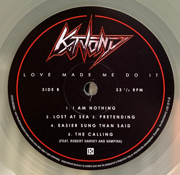 Kat Von D : Love Made Me Do It (LP, Album, Glo)