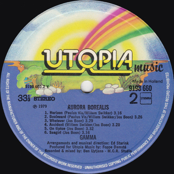 Gamma (8) : Aurora Borealis (LP, Album)
