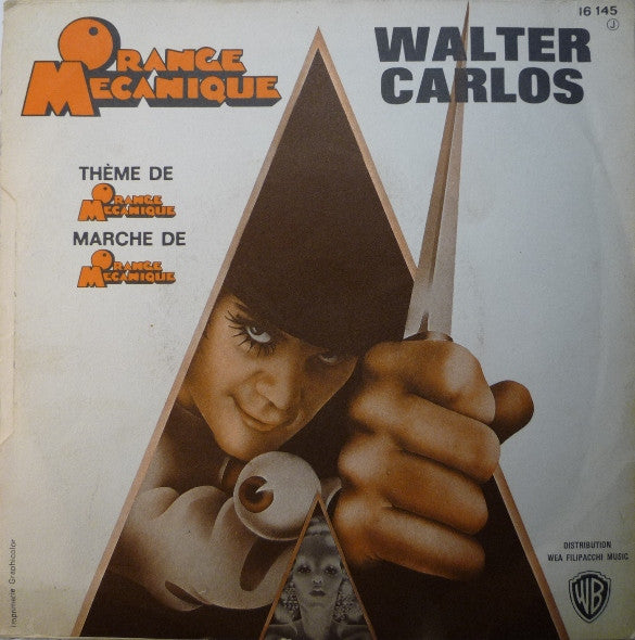 Walter Carlos : Thème De Orange Mécanique / Marche De Orange Mécanique (7", Single, Mono)