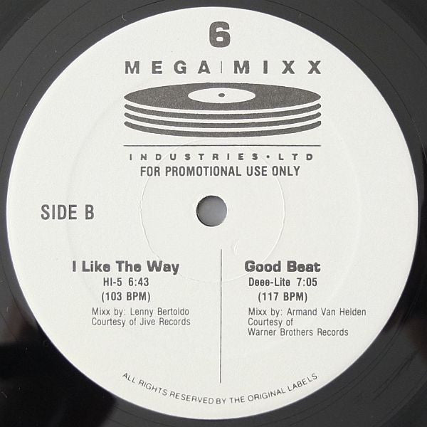 Various : Mega-Mixx Issue 6 (2x12", EP)