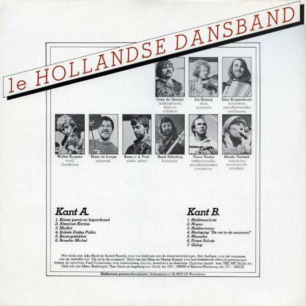 1e Hollandse Dansband : Springtij (LP, Gat)