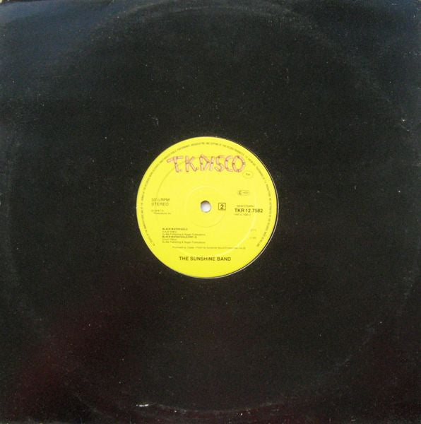 K C* / The Sunshine Band : Make Me A Star / Black Water Gold (12")