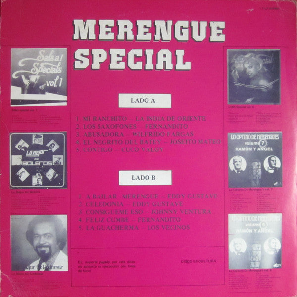 Various : Merengue Special (LP, Comp)