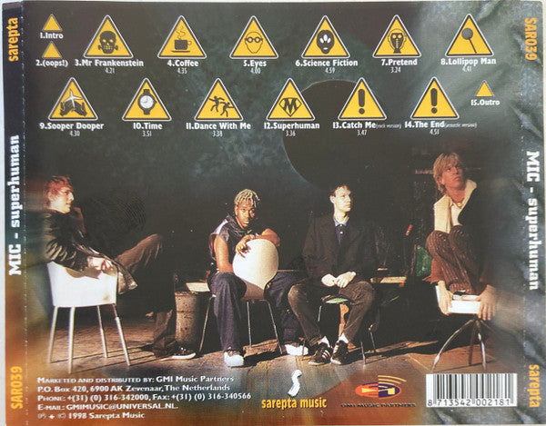 MIC (15) : Superhuman (CD, Album)