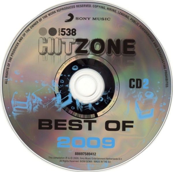 Various : Radio 538 Hitzone Best Of 2009 (2xCD, Comp)