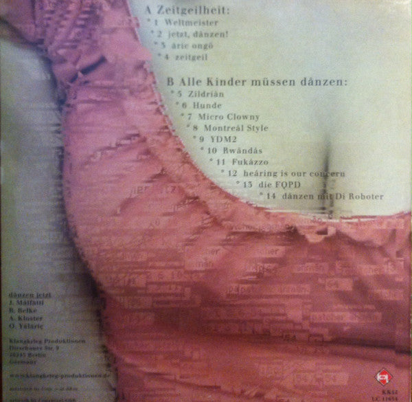 Danzen Jetzt : Ålles Will Los 2 (12")