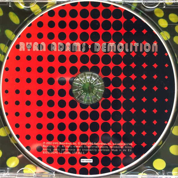 Ryan Adams : Demolition (CDr, Album, RE)