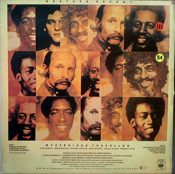 Weather Report : Mysterious Traveller (LP, Album, RP)