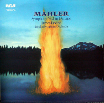 Gustav Mahler, James Levine (2), London Symphony Orchestra : Symphony No. 1 In D Major (LP)