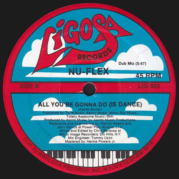 Nu-Flex : All You're Gonna Do (Is Dance) (12", Single)
