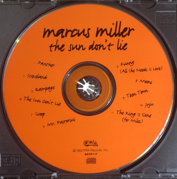 Marcus Miller : The Sun Don’t Lie (CD, Album)