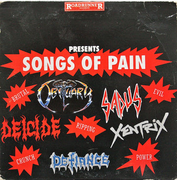 Various : Roadrunner Records Presents Songs Of Pain (CD, Comp, Promo, Smplr)