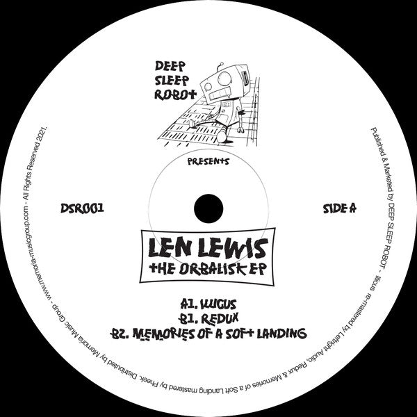 Len Lewis : The Orbalisk Ep (12", EP)