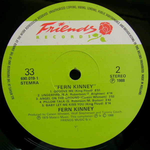Fern Kinney : Fern Kinney (LP, Comp)