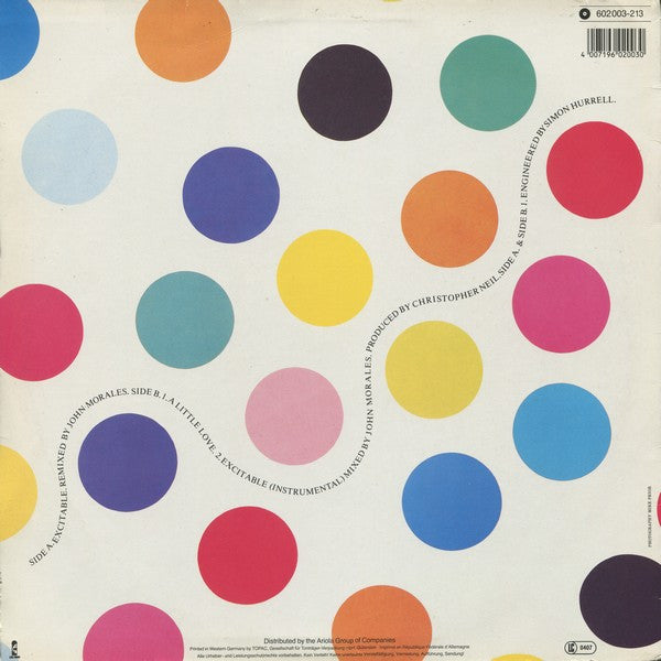 Amazulu : Excitable (12", Maxi)