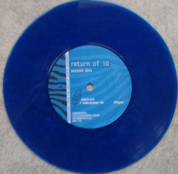 Return Of Id : Second Skin (7", Blu)