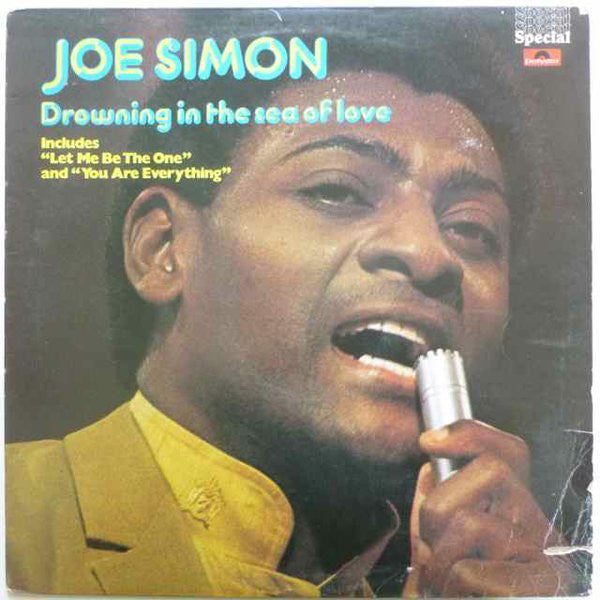 Joe Simon : Drowning In The Sea Of Love (LP, Album, RE)