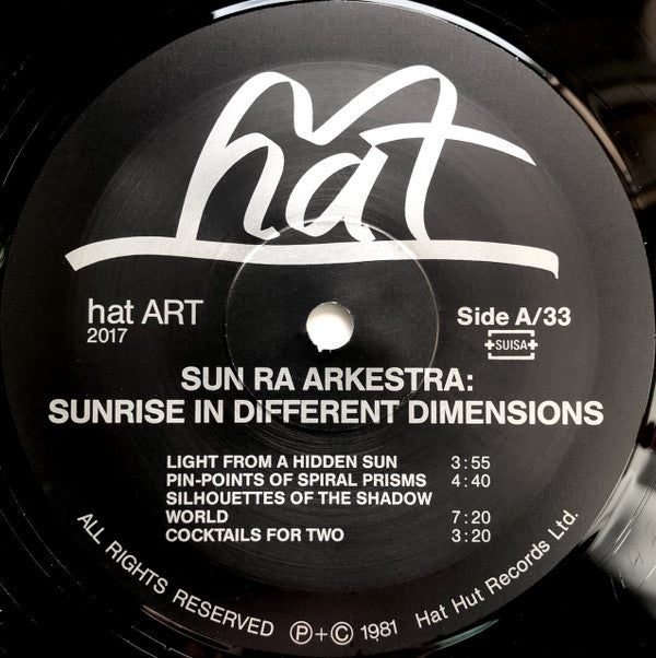 The Sun Ra Arkestra : Sunrise In Different Dimensions (2xLP, Album, RE + Box)