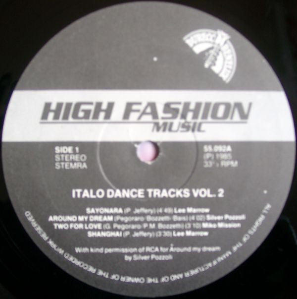Various : Italo Dance Tracks Volume 2 - Non Stop Dance Remix (LP, Comp, Mixed)