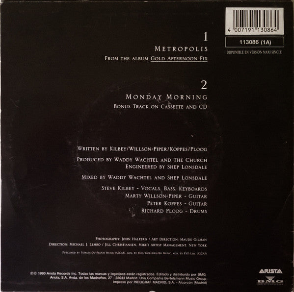 The Church : Metropolis (7", Single)