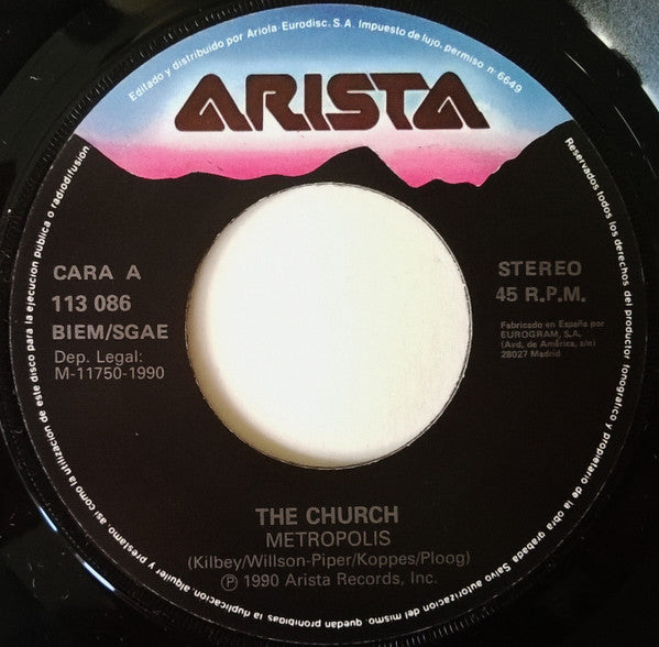 The Church : Metropolis (7", Single)