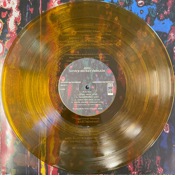Coil : Love's Secret Domain (2xLP, Album, Ltd, RE, RM, Amb)