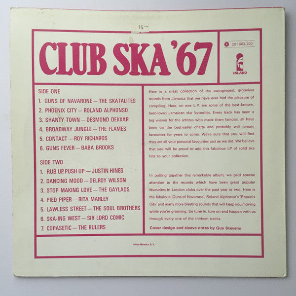 Various : Club Ska '67 (LP, Comp)