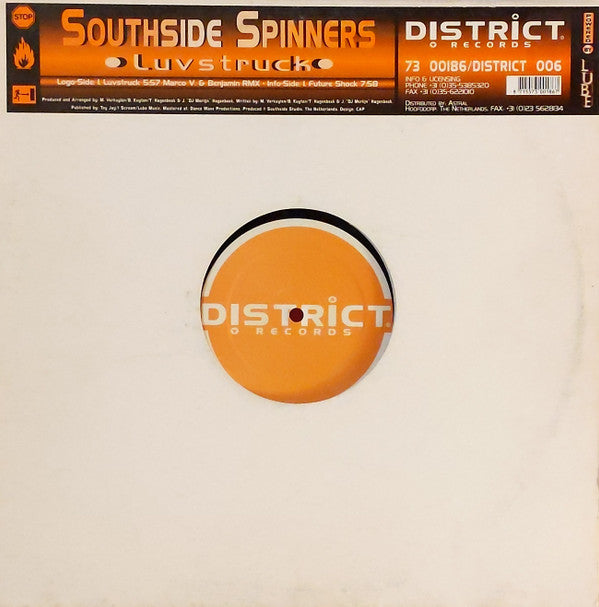 Southside Spinners : Luvstruck (12")